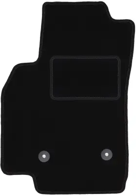 Črna zaščitna preproga za voznika za: Opel Karl hatchback (2015-)