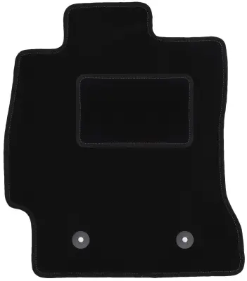 Črna zaščitna preproga za voznika za: Toyota GT86 coupe (2011-)