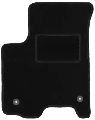 Vozniška preproga črna za: Daewoo Kalos hatchback, limuzina (2002-2011)