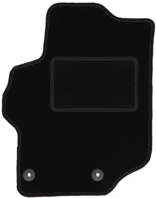 Črna zaščitna preproga za voznika za: Peugeot 301 limuzina (2012-)