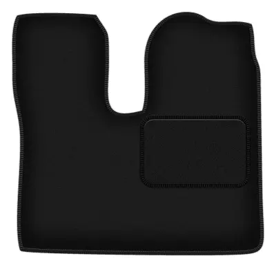 Črna zaščitna preproga za voznika za: tovornjak MAN TGX (2017-)