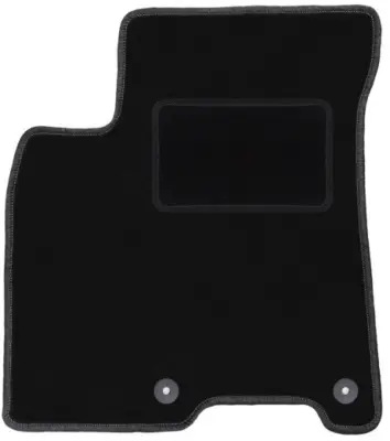 Črna zaščitna preproga za voznika za: Kia Niro crossover (2016-)