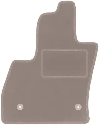 Bež zaščitna preproga za voznika za: Fiat 500L enoprostorec (2012-)