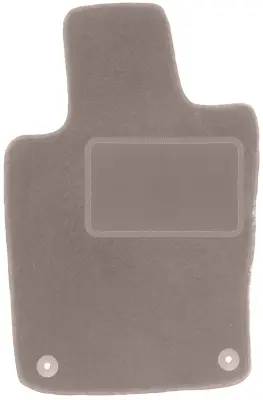 Bež zaščitna preproga za voznika za: Porsche Panamera fastback (2009-2016)