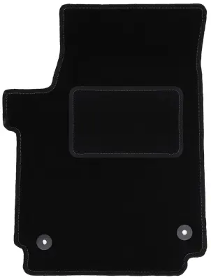 Črna zaščitna preproga za voznika za: Volkswagen Amarok pickup (2010-)