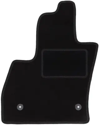 Črna zaščitna preproga za voznika za: Fiat 500L enoprostorec (2012-)