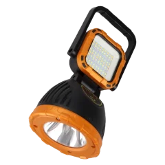 USB ROČNA SOLARNA SVETILKA - ORANŽNO/ČRNA