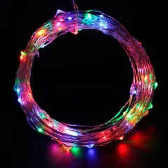USB LED LUČI - V KABLU - RGB - 20 m