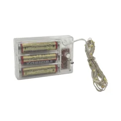 BATERIJSKE LED LUČI - V ŽICI - DNEVNA SVETLOBA - 5 m