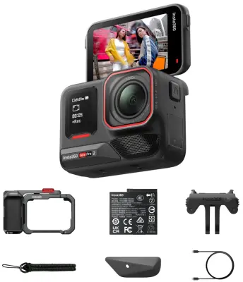 Akcijska kamera Insta360 Ace Pro 2 Single Battery Xplorer Bundle ( Dark Gray)
