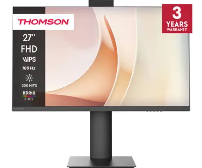 THOMSON M27FB7C14V 69 cm (27"), Full HD monitor s kamero