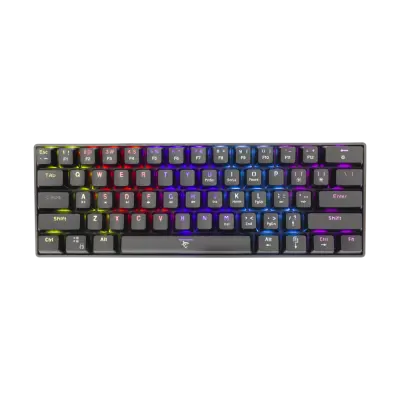 TIPKOVNICA White Shark GK-2022 SHINOBI Black - Mechanical / US - BLUE.SW.