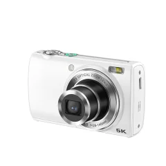 Ujemite vsako podrobnost z digitalnim fotoaparatom s 5-kratno optično povečavo White