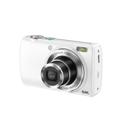 Ujemite vsako podrobnost z digitalnim fotoaparatom s 5-kratno optično povečavo White