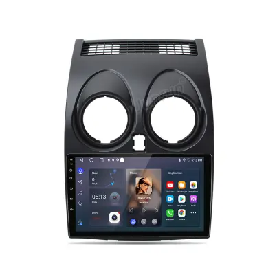 9" Android 13 Za Nissan Qashqai J10 Avtoradio Carplay GPS NAVI SWC DSP WIFI BT FM KAM DAB+ 2+64G