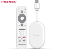 THOMSON 150 GO CAST 4K UHD, Google TV, bel (Pure White) multimedijski predvajalnik/center