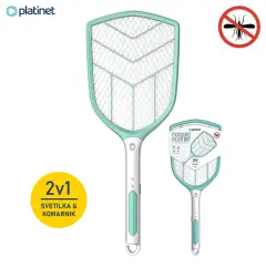 PLATINET PRMB3839 električni lopar proti mrčesu 2v1