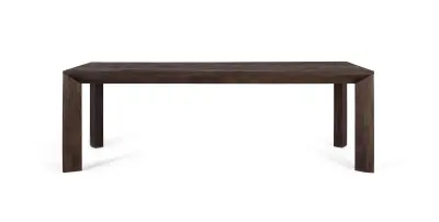 Pravokotna jedilna miza iz mangovega lesa 230 cm