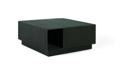 Kovinska klubska mizica s stojalom za revije