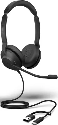 JABRA Evolve2 30 SE MS Stereo USB C/A slušalke z mikrofonom