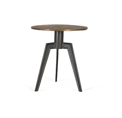 Zlata aluminijasta klubska mizica