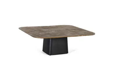 Sredinska miza z železnim podnožjem in aluminijastim vrhom