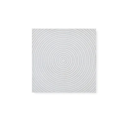 Ročno izdelano vzglavje iz belega MDF-ja 90x90 cm