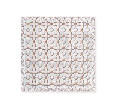 Vzglavje iz beljenega MDF-ja, 120 cm