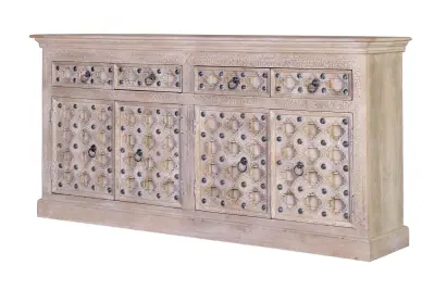 Naravna omarica iz mangovega lesa