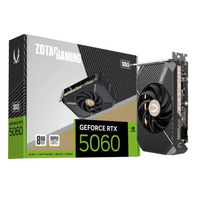 Grafična kartica nVidia RTX5060 Zotac Solo - 8GB GDDR7 (ZT-B50600G-10L)