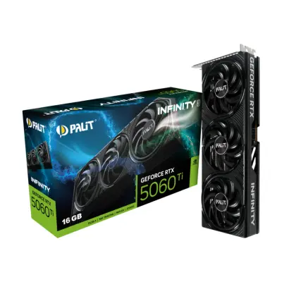 Grafična kartica nVidia RTX5060Ti Palit Infinity 3 - 16GB GDDR7 (NE7506T019T1-GB2061S)