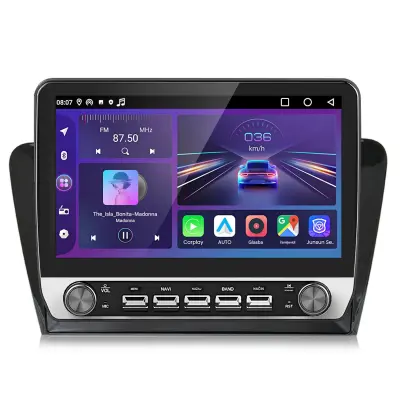 10.1" Android 13 Za Skoda Octavia 2013-2018 Avtoradio Carplay GPS NAVI SWC DSP WIFI RDS USB BT FM KAM DAB+ 2+64G