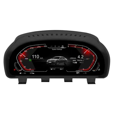 12,3'' LCD Cluster Digitalni merilnik hitrosti Instrument Cluster za BMW serije 5 F10 F11 F18 F25 F26