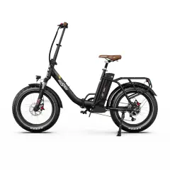 Zložljivo električno kolo Onesport OT16 Max, 20", 500W motor 48V 18Ah baterija, podpora aplikaciji, črna