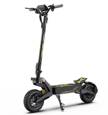 Električni skuter OOTD T10 z motorjem 500 W, hitrostjo do 50 KM/H, baterijo 13 Ah, dosegom 35–45 KM, zložljivim električnim skuterjem