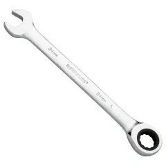 MAXPOWER 24 mm kombinirani ključ z ragljo, 12-kraki zobniški ključ, 72-zobna raglja, kovan in toplotno obdelan kromiran jeklo, metričen.