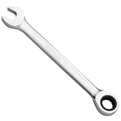 MAXPOWER 13 mm kombinirani ključ z 72-zobno ragljo, 12-kraki zobniški ključ, kovan in toplotno obdelan kromiran V jeklo, metričen, kromiran