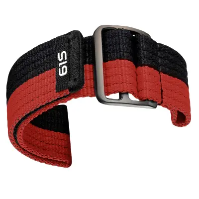 Garmin Fenix 8/7X/970/965 Športni najlonski pašček za uro Red 22 mm