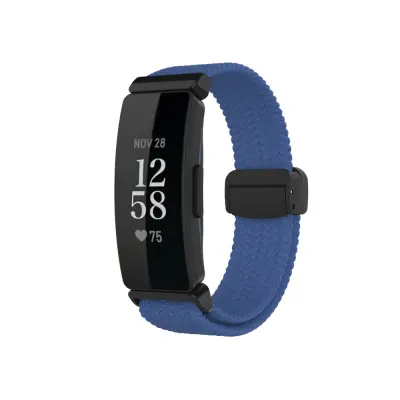 Eleganten tkan magnetni pas iz najlona za Fitbit Inspire 3 Blue