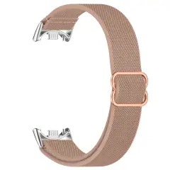 Zračen najlonski pašček za uro Xiaomi Mi Band 9/8/NFC Pink