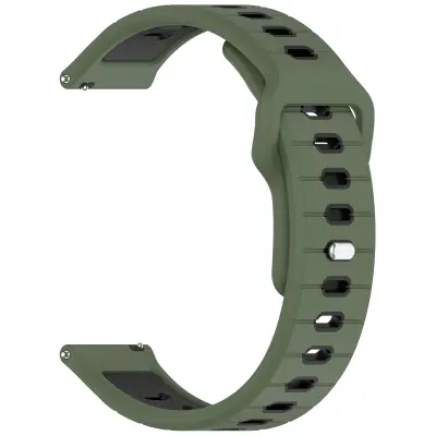 Eleganten 22 mm nadomestni pašček za Garmin vivoactive 6 Green