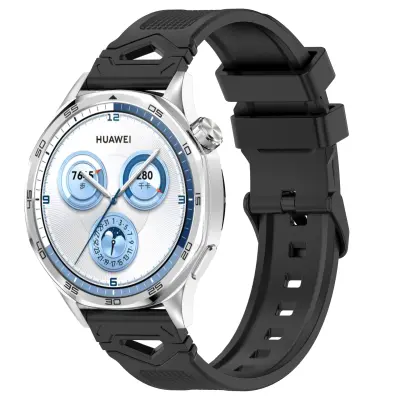 Silikonski pašček za uro Huawei Watch GT5 46 mm Black