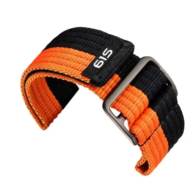 Garmin Fenix 8/7X/970/965 Športni najlonski pašček za uro Black 26 mm