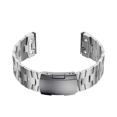 22 mm pašček za uro Garmin Fenix iz nerjavečega jekla s hitrim sproščanjem