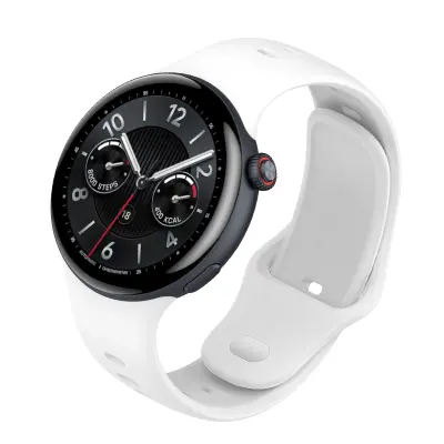 Eleganten silikonski pašček za Vivo Watch 5 White
