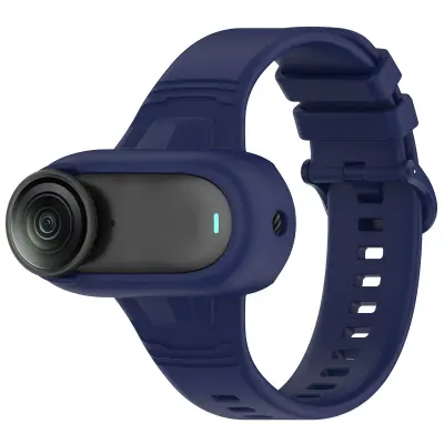 Silikonski pašček za zapestje za Insta360 GO3S, GO3 in GO2 Blue