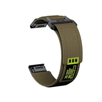 Najlonski trak za Garmin Fenix 8 Green 26 mm