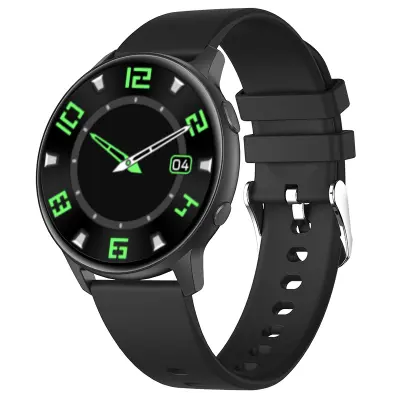 Elegantna pametna ura MX1: Bluetooth klici in sledenje telesni pripravljenosti Black