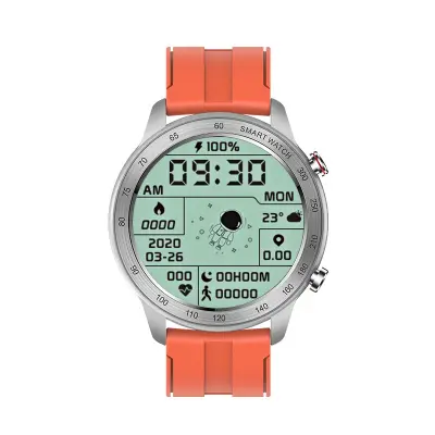 Silikonska pametna ura MX5 - Bluetooth klicanje in fitnes Orange