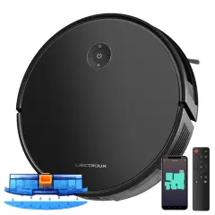 LIECTROUX C7 Combo robot za usičišče in mokro čiščenje, pametna kartografija, WiFi aplikacija, usičišče 4 kPa.